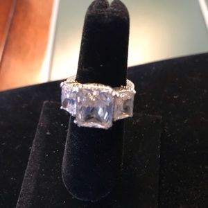 Faux diamond &925 antique style  Charles Winston !